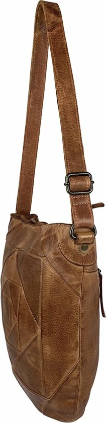 Goedkoop 🔔 Schoudertas - Dames Tassen - Schoudertassen Vrouwen - Lichtbruin Leer - Arrigo 🤩 5 Goedkoop 🔔 Schoudertas - Dames Tassen - Schoudertassen Vrouwen - Lichtbruin Leer - Arrigo 🤩 - Afbeelding 3