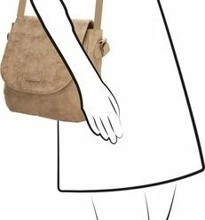 Goedkoop ✔️ Beagles Arjonilla Schoudertas - Taupe ✨ -Tassen-dames Winkel 231x840