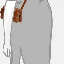 Aanbiedingen 🛒 Micmacbags Porto Schoudertas - Bruin 🎉 -Tassen-dames Winkel 244x840