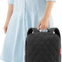 Uitgang 🎁 Reisenthel Shopper-Backpack Rugzak/Shopper - 16L - Rhombus Black Zwart 👍 -Tassen-dames Winkel 269x840 3