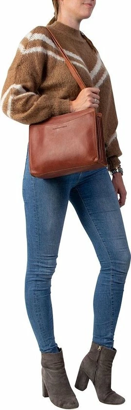 Flash-uitverkoop π― Cowboysbag - Schoudertassen - Bag Rye - Cognac π 7 Flash-uitverkoop π― Cowboysbag - Schoudertassen - Bag Rye - Cognac π - Afbeelding 5