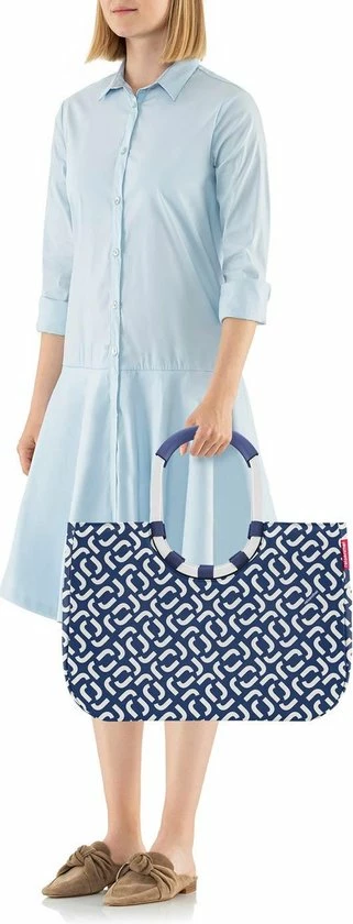 Groothandel π Reisenthel Loopshopper L Shopper Shopper - 25L - Signature Navy Blauw π 4 Groothandel π Reisenthel Loopshopper L Shopper Shopper - 25L - Signature Navy Blauw π - Afbeelding 2