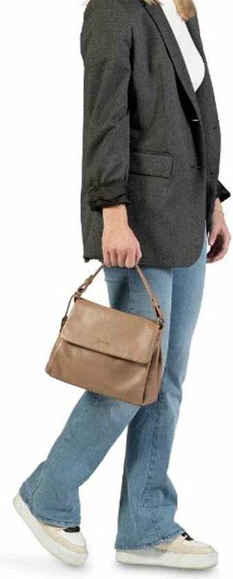 Beste deal β Burkely Just Jolie Dames Handtas Citybag - Taupe π 7 Beste deal β Burkely Just Jolie Dames Handtas Citybag - Taupe π - Afbeelding 5