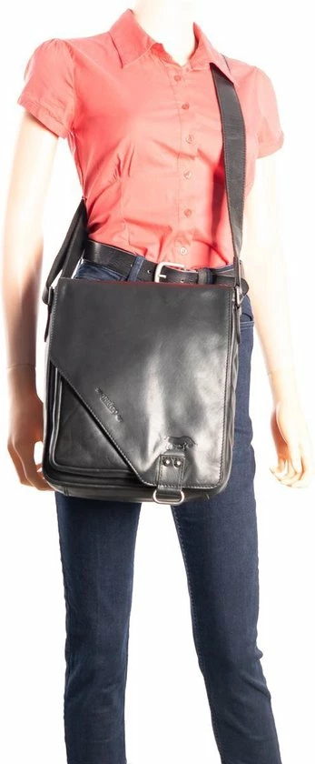 Nieuw β Arrigo Schoudertas Echt Leder In De Kleur Zwart Met Een Overslag Klep En Twee Magneetsluitingen – Crossbody Tas Zwart Leer π 8 Nieuw β Arrigo Schoudertas Echt Leder In De Kleur Zwart Met Een Overslag Klep En Twee Magneetsluitingen – Crossbody Tas Zwart Leer π - Afbeelding 6