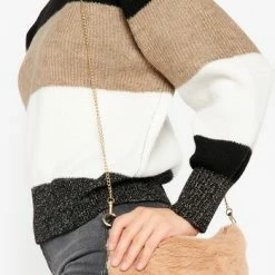 Uitgang ๐ LOLALIZA Faux Fur Handtas - Camel - Maat One Size ๐