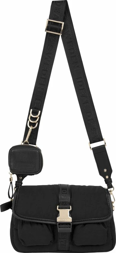 Beste Pirce ⌛ IDeal Of Sweden Athena Buckle Bag Black ❤️ 6 Beste Pirce ⌛ IDeal Of Sweden Athena Buckle Bag Black ❤️ - Afbeelding 4