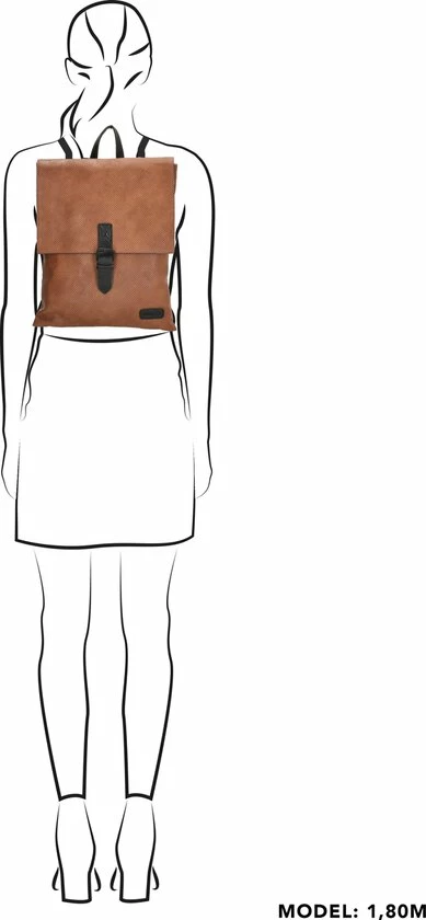 Begroting π Beagles Ayora Rugzak - Cognac π 5 Begroting π Beagles Ayora Rugzak - Cognac π - Afbeelding 3