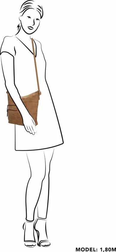 Top 10 π Beagles Artà Schoudertas - Cognac π 6 Top 10 π Beagles Artà Schoudertas - Cognac π - Afbeelding 4