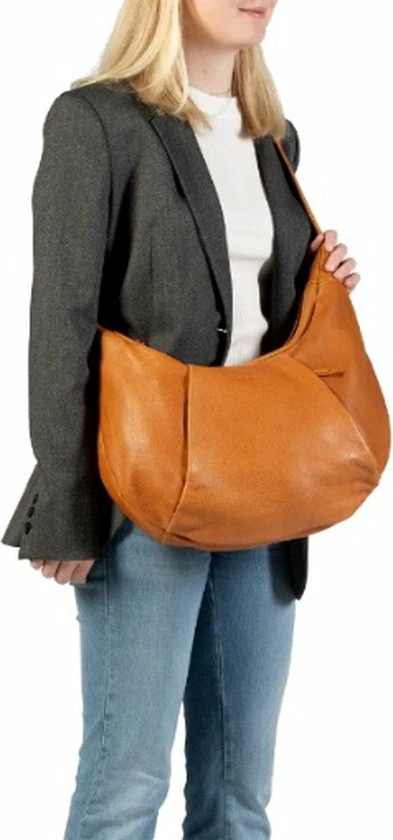 Flash-uitverkoop π₯° Burkely Just Jolie Dames Schoudertas Croissant - Cognac π 7 Flash-uitverkoop π₯° Burkely Just Jolie Dames Schoudertas Croissant - Cognac π - Afbeelding 5