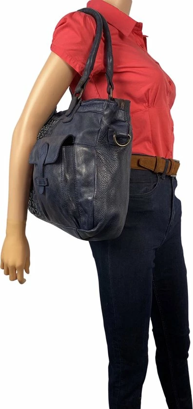 Coupon π Schoudertas - Dames Tassen - Schoudertassen Vrouwen - Donkerblauw - Large - Arrigo π₯ 9 Coupon π Schoudertas - Dames Tassen - Schoudertassen Vrouwen - Donkerblauw - Large - Arrigo π₯ - Afbeelding 7