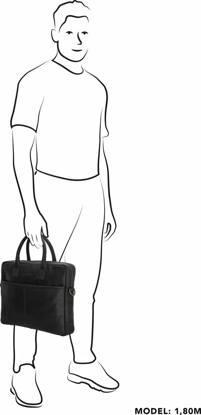 Beste Pirce โค๏ธ Hide & Stitches PROMOTIE Laptoptas 15,6 Inch (38 Cm) - Zwart ๐ 7 Beste Pirce โค๏ธ Hide & Stitches PROMOTIE Laptoptas 15,6 Inch (38 Cm) - Zwart ๐ - Afbeelding 5