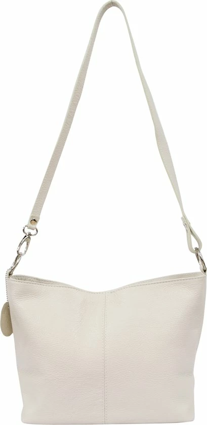 Goedkoopste βοΈ AmbraModa GL005 - Dames Lederen Handtas Schoudertas Crossbodytas Hobo Tas Gebroken Wit π 4 Goedkoopste βοΈ AmbraModa GL005 - Dames Lederen Handtas Schoudertas Crossbodytas Hobo Tas Gebroken Wit π - Afbeelding 2