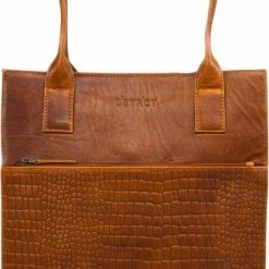 Beste recensies van 👍 DSTRCT Limited Croco Shopper Laptoptas Cognac 🔥