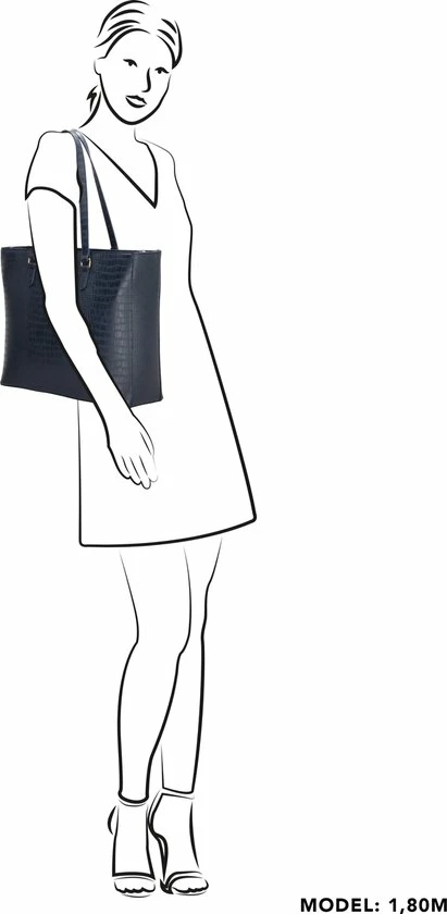 Goedkoopste π Charm London Midwood Shopper 15,6 Inch (34.5x19.4 Cm) - Blauw π 7 Goedkoopste π Charm London Midwood Shopper 15,6 Inch (34.5x19.4 Cm) - Blauw π - Afbeelding 5