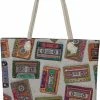 Flash-uitverkoop 🔥 Omyda - Schoudertas - Cassettes - Gobelin Stof - Dames - Canvas - Tote - Handtas - Schoudertas - Bag - Bruin 🧨 -Tassen-dames Winkel 413x840 2