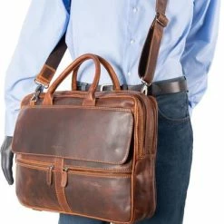 Korting 💯 Arrigo Laptoptas 17 Inch Bruin Leer – Laptoptas 15.6 Inch Bruin Leer - Laptoptas Heren – Laptoptas Dames 🥰 -Tassen-dames Winkel 421x840