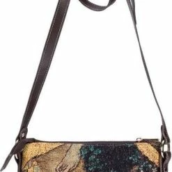 Gloednieuw ✔️ Signare - Schoudertas - Kunst - Gobelin -Gold Kiss - Gustav Klimt 😉 -Tassen-dames Winkel 433x840 2