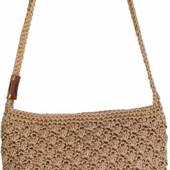 Nieuw ๐ BAYUXX Bags Bali - Gehaakte Tas - Model Pina Go Bali - Handmade In Bali - Dames - Cross Body - Beige - Duurzaam โจ