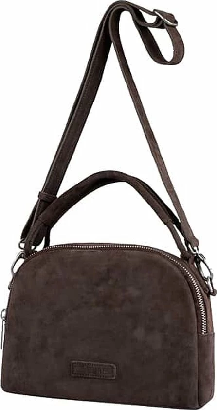 Top 10 🥰 Shabbies Amsterdam Shabbies Medium Schoudertas / Crossbody Tas Dames - Leer - Waxed Suède - Bruin ✨ 4 Top 10 🥰 Shabbies Amsterdam Shabbies Medium Schoudertas / Crossbody Tas Dames - Leer - Waxed Suède - Bruin ✨ - Afbeelding 2