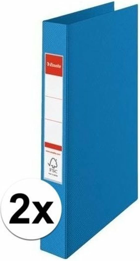 Promo β Esselte 2x Ringband Mappen/ordners 2 Gaats A4 Blauw - Documenten/papieren Opbergen/bewaren - Kantoorartikelen π 3 Promo β Esselte 2x Ringband Mappen/ordners 2 Gaats A4 Blauw - Documenten/papieren Opbergen/bewaren - Kantoorartikelen π