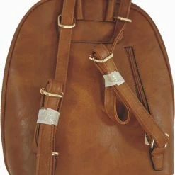 Beste Verkoop 👍 Dames Rugzak - Rugtas - 🎒 Backpack - Schoudertas - Handtas In één - K-leer - Incl. Verstelbare Riem - Paolo Bags 🎁 -Tassen-dames Winkel 479x840 2
