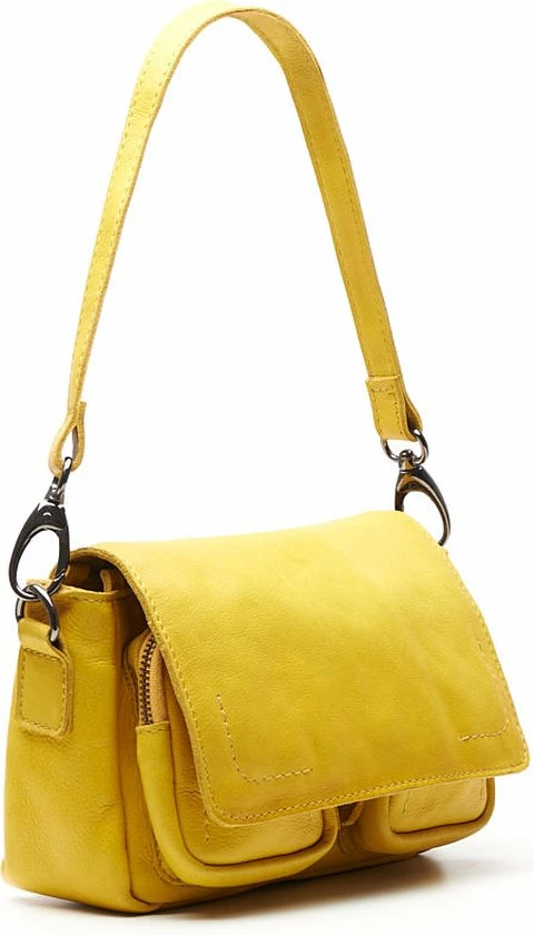 Beste recensies van 👍 Chabo Bags & More Chabo Bags - Oslo Bag - Schoudertas - Crossover - Leer - Geel 🔥 4 Beste recensies van 👍 Chabo Bags & More Chabo Bags - Oslo Bag - Schoudertas - Crossover - Leer - Geel 🔥 - Afbeelding 2