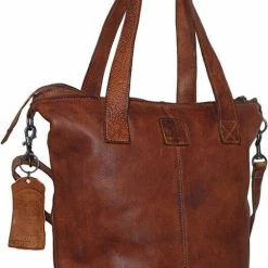 Beste deal ✨ Bear Design Juul Leren Shopper - Cognac 🔥 -Tassen-dames Winkel 482x840 5