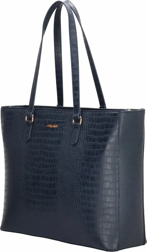 Goedkoopste π Charm London Midwood Shopper 15,6 Inch (34.5x19.4 Cm) - Blauw π 5 Goedkoopste π Charm London Midwood Shopper 15,6 Inch (34.5x19.4 Cm) - Blauw π - Afbeelding 3