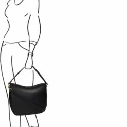 Beste deal ✔️ Coach Medium Schoudertas / Crossbody Tas Dames - Leer - Tabby - Zwart 🤩 -Tassen-dames Winkel 501x840