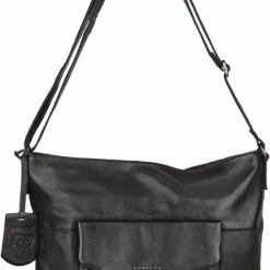 Aanbiedingen 🎉 BURKELY Just Jackie Crossover Hobo Hobotas - Zwart 🔔