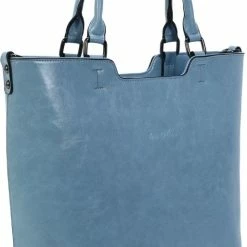 Aanbiedingen ⭐ Merkloos Ines Delaure - Dames Schoudertas - Handtas - Schooltas - Werktas - Shopper - Geschikt Voor A4 Schriften - Ciel ✔️ -Tassen-dames Winkel 513x840 1