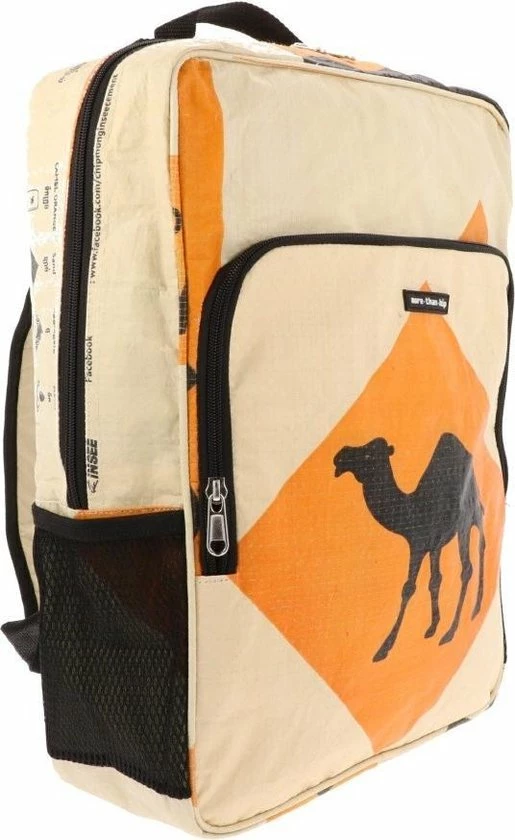 Top 10 😀 MoreThanHip Laptop Rugzak 15,6 Inch - Gerecyclede Cementzakken - Kameel Oranje ⭐ 15 Top 10 😀 MoreThanHip Laptop Rugzak 15,6 Inch - Gerecyclede Cementzakken - Kameel Oranje ⭐ - Afbeelding 13