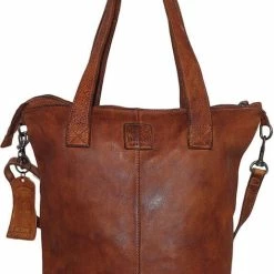 Beste deal ✨ Bear Design Juul Leren Shopper - Cognac 🔥