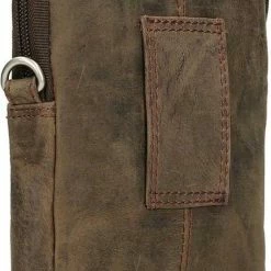 Promo 🧨 Bear Design Vikas Leren Crossbodytas / Schoudertas - Cognac 🔔 -Tassen-dames Winkel 522x840 1