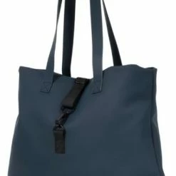 Goedkoop 🎁 Norlander Dull PU Shoppertas - Boodschappentas - Blauw 🤩 -Tassen-dames Winkel 522x840 8