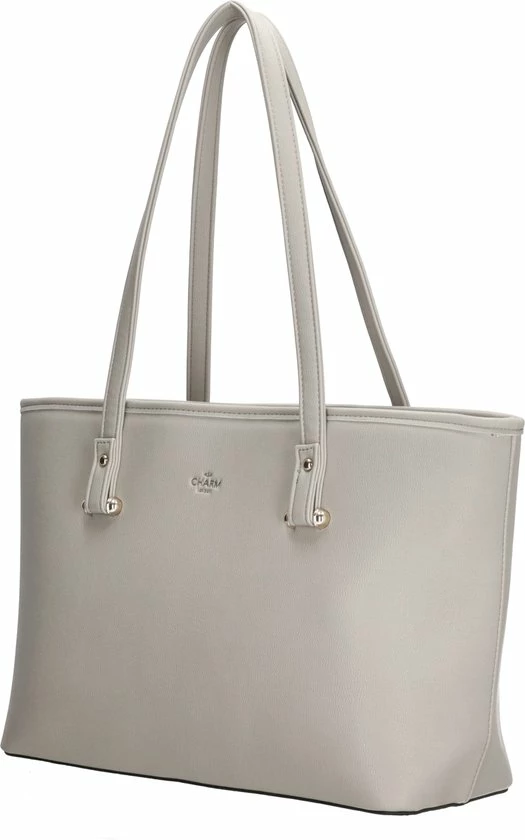 Goedkoopste 𧨠Charm London Oxford Shopper - Lichtgrijs π 5 Goedkoopste 𧨠Charm London Oxford Shopper - Lichtgrijs π - Afbeelding 3