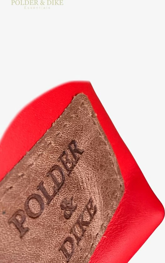 Flash-uitverkoop 🎉 POLDER & DIKE - Schoudertas / Crossbody - FLORENCE - Rood - Scarlet Red - Echt Leer 🥰 8 Flash-uitverkoop 🎉 POLDER & DIKE - Schoudertas / Crossbody - FLORENCE - Rood - Scarlet Red - Echt Leer 🥰 - Afbeelding 6