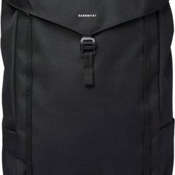 Goedkoopste 👏 Sandqvist Walter Black Rugzak SQA1923 Zwart 19L 16 Inch Duurzaam ❤️