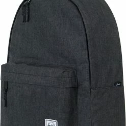 Beste deal 👏 Herschel Classic - Black Crosshatch / The Original 🎒 Backpack - Basic 'everyday' Rugzak Met 24L Opbergruimte / Met Levenslange Fabrieksgarantie / Limited Lifetime Warranty / Zwart 😍 -Tassen-dames Winkel 529x840 2