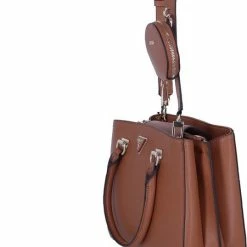 Uitgang 🔥 GUESS Alexie Dames Crossbody TasHandtas Kunstleer - Bruin 🤩 -Tassen-dames Winkel 538x840 2