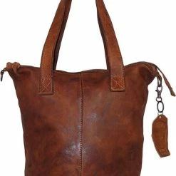 Beste deal ✨ Bear Design Juul Leren Shopper - Cognac 🔥 -Tassen-dames Winkel 538x840 3