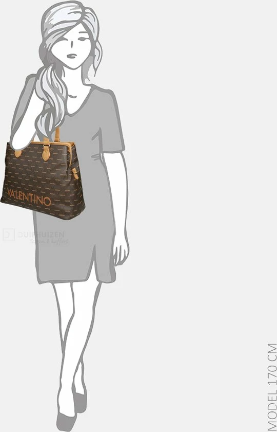 Top 10 🥰 Valentino Bags Liuto Dames Handtas/Schoudertas Bruin 🧨 6 Top 10 🥰 Valentino Bags Liuto Dames Handtas/Schoudertas Bruin 🧨 - Afbeelding 4