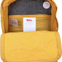 Flash-uitverkoop 🤩 Fjallraven Kånken Laptoprugzak 15 Inch - Ochre ✨ -Tassen-dames Winkel 543x840 1