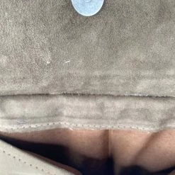 Gloednieuw 😉 Merkloos Dames Polstas Suède Leer - Bruine Damestas Met Handgeborduurd Bloemenpatroon In Oranje - Riemtasje 👍 -Tassen-dames Winkel 546x840 5