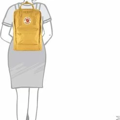 Flash-uitverkoop 🤩 Fjallraven Kånken Laptoprugzak 15 Inch - Ochre ✨ -Tassen-dames Winkel 548x840 3