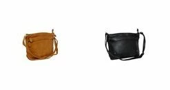 Gloednieuw 💯 Nicole Brown Crossbody Tas Zwart 😀 -Tassen-dames Winkel 550x131