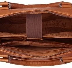 Beste Pirce 👍 Chesterfield Laptoptas 15,6 Inch South Cognac 👍 -Tassen-dames Winkel 550x235 1