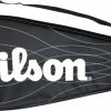 Aanbiedingen 😀 Wilson Cover Performance Racquet Bag WRC701300, Unisex, Zwart, Sporttas, Maat: One Size 🧨 -Tassen-dames Winkel 550x276 3