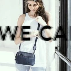 Coupon 😍 Travelon Metro Anti-diefstal Crossbody - Schoudertas - Heuptas - Veilig Op Reis - Blauw 🧨 -Tassen-dames Winkel 550x290