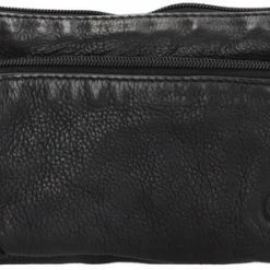 Uitgang ๐ Old West Paint Rock Leren Schoudertas / Crossbodytas - Zwart ๐งจ